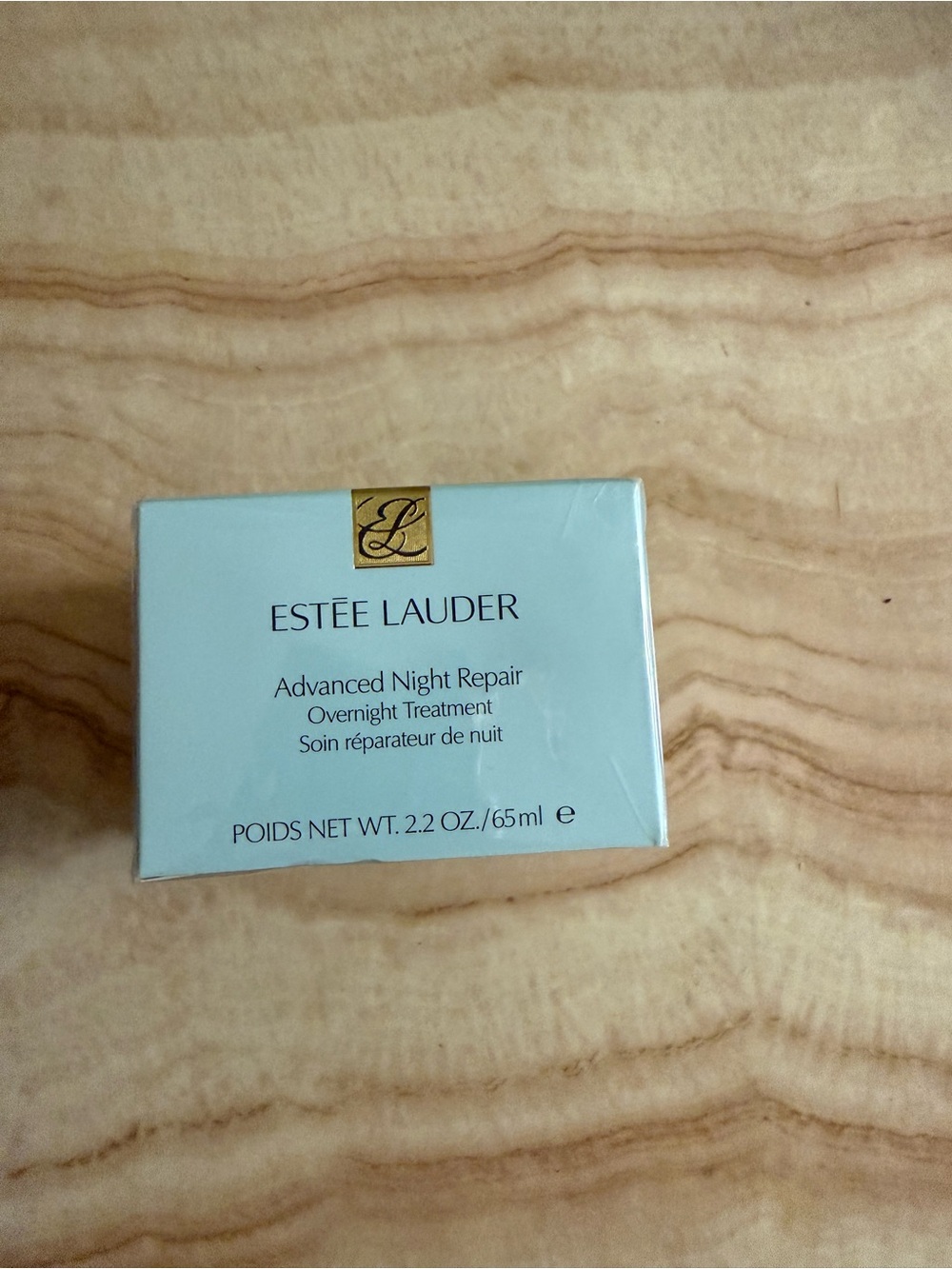 Estee Lauder Advanced Night Repair Overnight Treatment - Light Blue & Gold